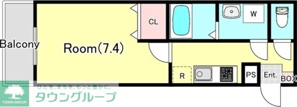 ジーメゾン綾瀬の物件間取画像